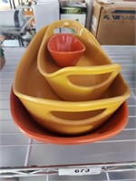 GLAZED SERVING DISHES