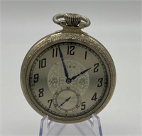 Elgin 17 jewel Pocket Watch 1927 plated case