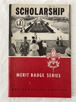 1962 Scholarship Merit Badge Book