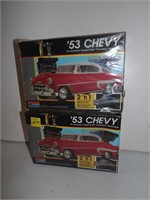 2-1953 Chevy Model kits