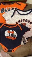 3 new onesies Chicago Bears size 18 months