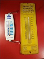 metal wall thermometers