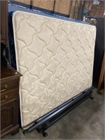 60” x78” Ortho mattress w/ box spring.