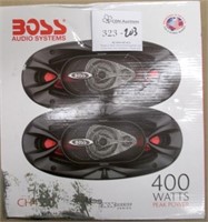 Boss 400 Watts 4"x10" 3 Way Speakers