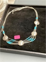 Turquoise Native American Necklace