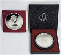 1973 Silver $5 Canada Montreal Olympics