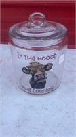 Cow Canister Jar