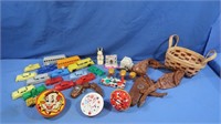 Noise Makers, Wind-up Toys, Plastic Cars/Buses