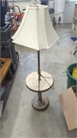 Frederick Tall Stand Lamp w/ Marble Table