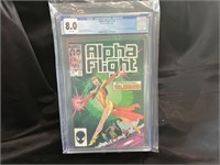 Alpha Flight #19 Key CGC Graded 8.0 Comic Book