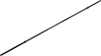 Barbell Standard 7-Foot Bar, Black 1"