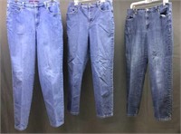 3 Prs Gloria Vanderbilt Jeans Sz 14 Womens