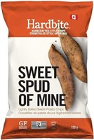 2 BAGS - Hardbite Sweet Spud of Mine, 150g BB JN