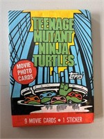 UNOPENED 1990 Teenage Mutant Ninja Turtles Cards