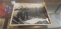 Vintage Railroad Accident Post Mordem Photo