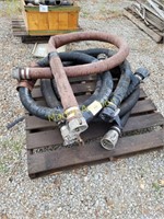 pallet of  4" hose