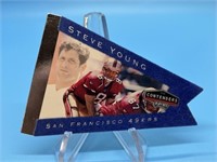 Steve Young 1998 Contenders Playoff Pennant