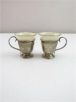 (2) Lenox Cups