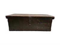 European Wood Tool Box with Tray