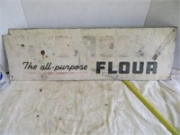 Five Roses flour sign 27.5" x 8.5"