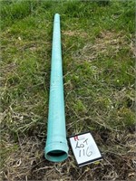 Plastic Sewer Pipe 13ft long x 6" diam