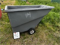 Poly Dump Cart 27" x 64"