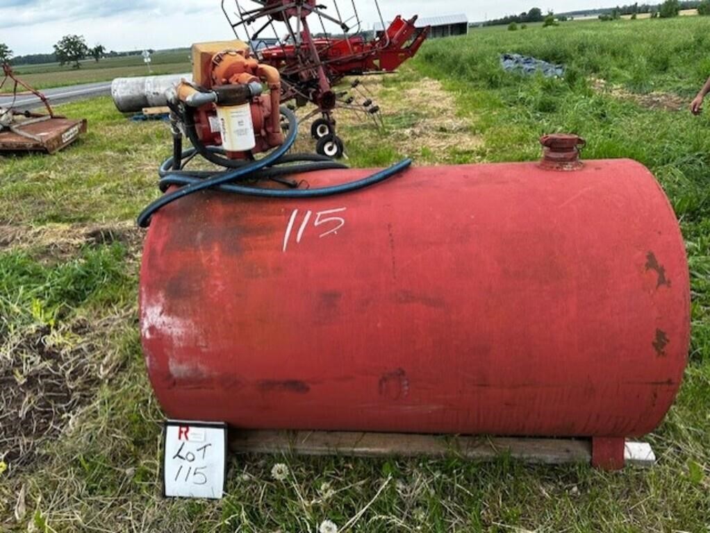 Fuel Tank With Gas Boy Electric Pump