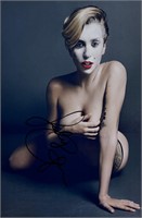 Autograph COA Lady Lady Gaga Photo