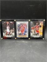 3 Rare Michael Jordan 2007-08 Fleer Cards