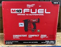 Milwaukee M18 Fuel 18Ga Brad Nailer, TOOL ONLY