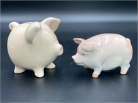 Japanese & Taiwanese Porcelain Pig Coin Banks