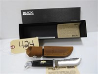 Buck Knife & Sheath Limited Edition