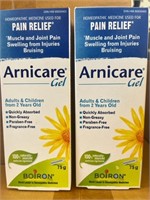 Pain Relief Gel  Arnicare 75g x2  BB 8/26