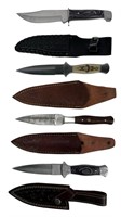 Lot of Boot  Knives & Hunter Knife