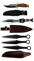 The Expendables Kunai Knives & Hunter Knives