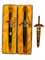 Knight Fantasy Dagger Knives