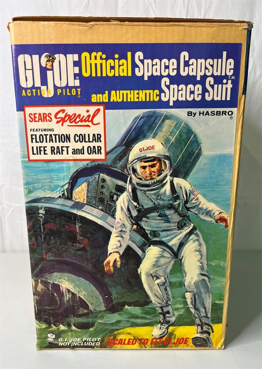 1966 Hasbro GI Joe Official Space Capsule & Suit