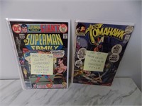 Lot 2 Comics Superman Family / Tomahawk
