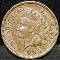 1897 Indian Head Cent from Set