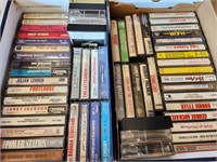 Huge cassette tape music lot