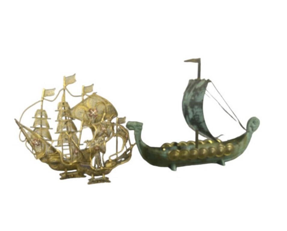 Miniature Historical Sailing Ships (3)