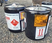 (2) 5 Gallon Cans of Jet A Aviation Fuel - Expired