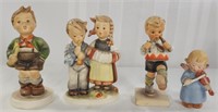 4 Collectable Hummel Figurines