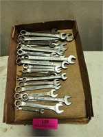Lots of assorted brands metric wrenches, all sizes