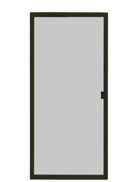 Patio Screen Door, 30 in W, Sliding Screen, Alumin