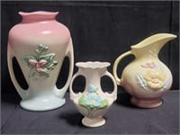 Group of Hull U.S.A. ceramic items