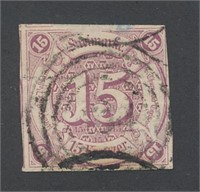 GERMAN THURN & TAXIS #51 USED AVE-FINE