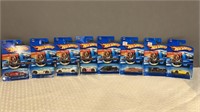 8 miscellaneous hot wheels from 2005 faster than