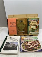 Pampered Chef & Local Cookbooks Recipe Books