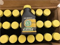 G Oil 24pk 2.6oz 2-Cycle Green Engine Oil